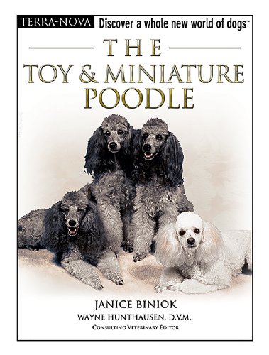 Stock image for The Toy Miniature Poodle (Terra-Nova) for sale by Front Cover Books