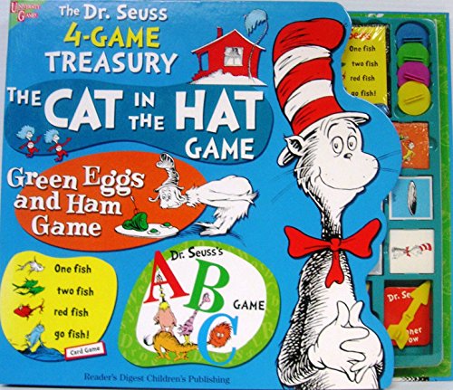 Beispielbild fr Dr. Seuss 4-Game Treasury: Cat in the Hat / Green Eggs and Ham / ABC Game / One Fish Two Fish) zum Verkauf von SecondSale
