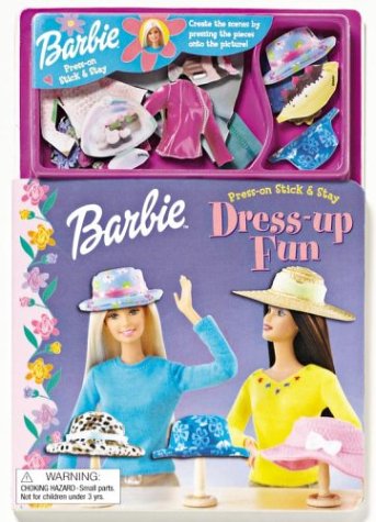 9780794403553: Barbie Dress-Up Fun (Barbie Press on Stick & Stay)