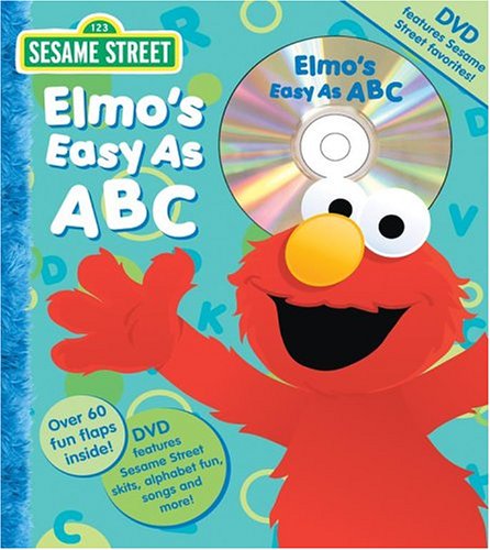 Imagen de archivo de Sesame Street Elmo's Easy as ABC Book and DVD (Flap Book and DVD) a la venta por MusicMagpie