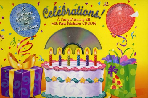 Stock image for Celebrations! A Party Planning Kit with Party Printables CD-ROM Book for sale by BookHolders