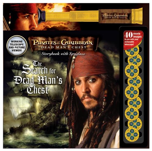 Stock image for The Search for Dead Man's Chest Storybook and Spyglass (Pirates of the Caribbean) for sale by Decluttr