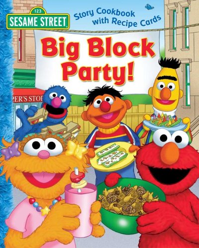 Stock image for Sesame Street Big Block Party! Story Cookbook and Recipe Cards for sale by Wonder Book