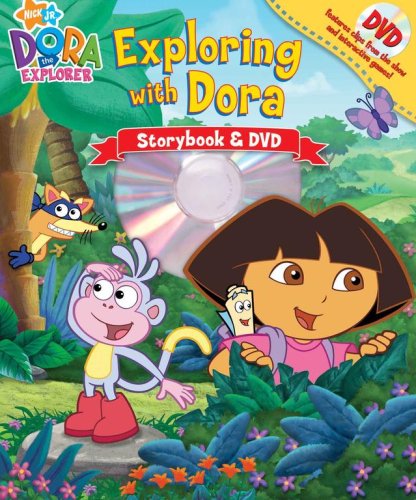 Beispielbild fr Exploring with Dora: Storybook & DVD [With DVD] zum Verkauf von ThriftBooks-Dallas