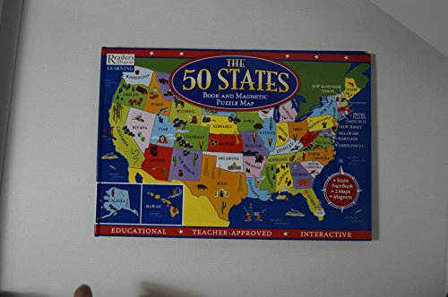 Beispielbild fr The 50 States Book and Magnetic Puzzle Map: Reader's Digest Learning [With Magnetc States and Board] zum Verkauf von ThriftBooks-Atlanta