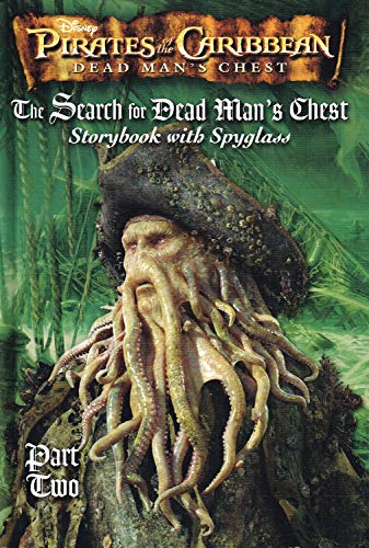 Imagen de archivo de The Search for the Dead Man's Chest (part 2) Storybook with Spy Glass (Disney Pirates of the Caribbean Dead Man's Chest, 2) a la venta por Better World Books