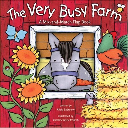 Beispielbild fr The Very Busy Farm: A Mix-and-Match Flap Book zum Verkauf von Better World Books