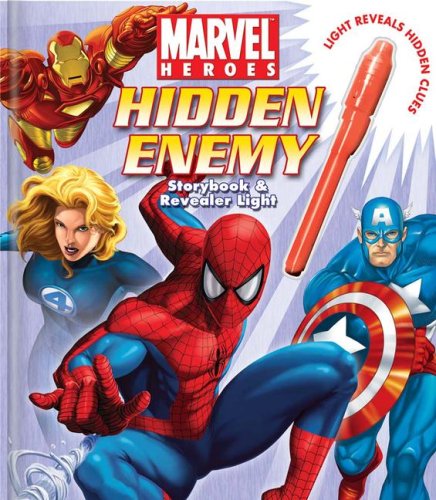 Beispielbild fr Marvel Heroes Hidden Enemy Storybook and Revealer Light zum Verkauf von HPB-Emerald