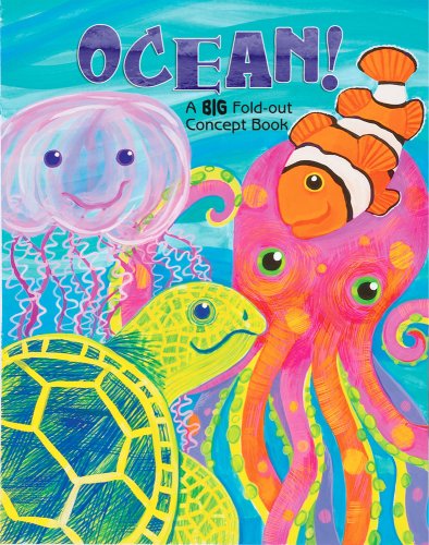 Beispielbild fr Ocean! A Big Fold-Out Flap Book zum Verkauf von Reliant Bookstore