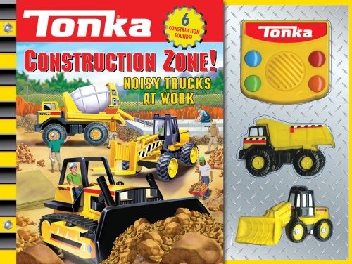 Imagen de archivo de Tonka Construction Zone! Noisy Trucks at Work (with sound) a la venta por BookOrders