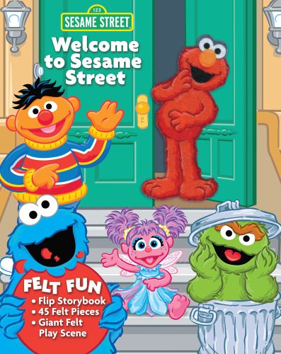 Imagen de archivo de Welcome to Sesame Street [With Giant Felt Play Scene, 45 Felt Pieces] a la venta por Buchpark