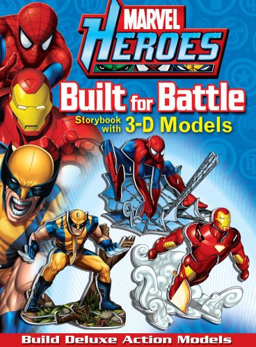Stock image for Marvel Heroes Built for Battle: Storybook with 3-D Models for sale by Ergodebooks