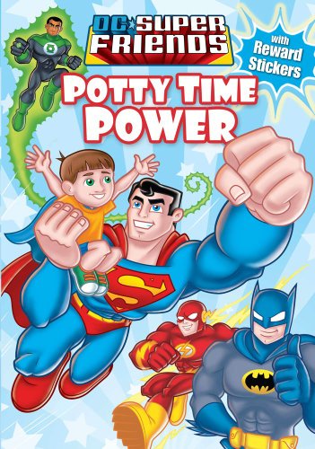 Imagen de archivo de DC Super Friends Potty Time Power (INTERACTIVE PAPERBACK FLAP BOOK) a la venta por BookShop4U