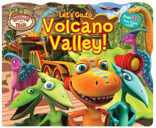 Beispielbild fr Dinosaur Train Lift-the-Flap Let's Go to Volcano Valley! zum Verkauf von BooksRun