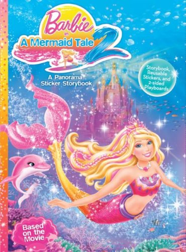 Stock image for Barbie in A Mermaid Tale 2: A Panorama Sticker Storybook for sale by ZBK Books