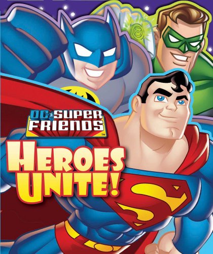 Imagen de archivo de DC Super Friends: Heroes Unite! (SHAPED FOLD-OUT) a la venta por Wonder Book