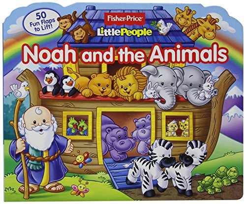 Imagen de archivo de Fisher Price Little People Noah and the Animals (Lift-the-Flap) a la venta por Gulf Coast Books