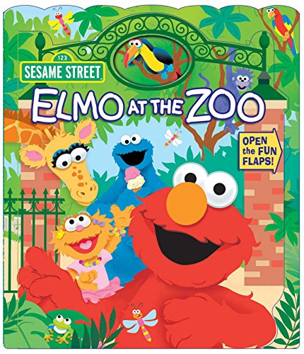 Beispielbild fr Sesame Street: Elmo at the Zoo (1) (Open Door Book) zum Verkauf von Wonder Book