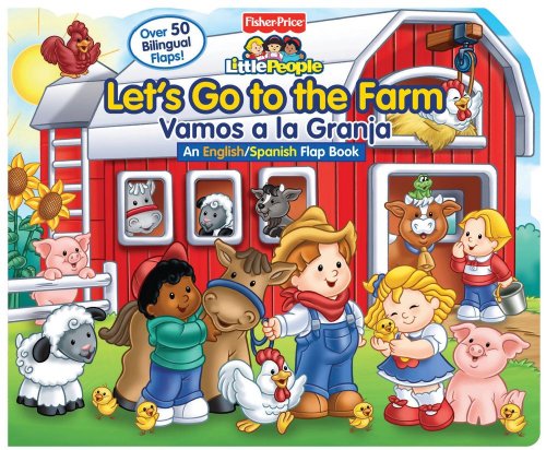 Stock image for Fisher-Price Let's Go to the Farm/Vamos a la Granja (Lift-the-Flap) for sale by Gulf Coast Books