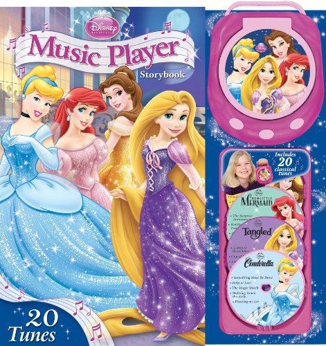 9780794428044: Disney Princess Music Player Storybook: Cinderella, Tangled, the Little Mermaid, Beauty and the Beast