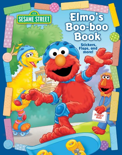 Stock image for Sesame Street Elmo's Boo Boo Book (1) (Flap Sticker Book) for sale by HPB Inc.