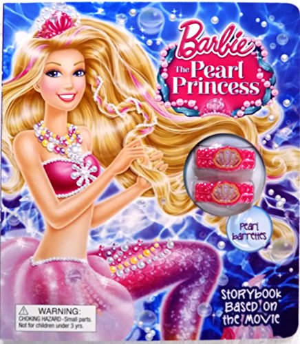 Imagen de archivo de Barbie The Pearl Princess Storybook Based On The Movie With Pearl Barrettes a la venta por Better World Books