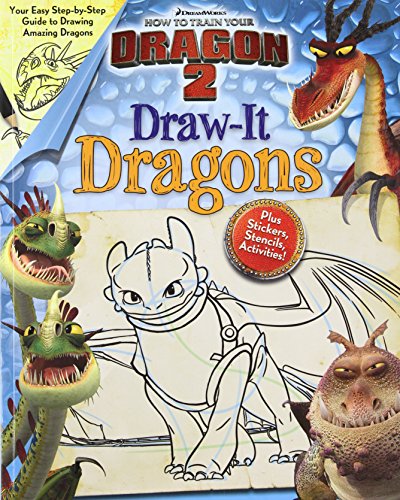 Stock image for Draw-It Dragons (How to Train Your Dragon 2) for sale by WorldofBooks