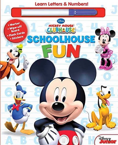 Stock image for Disney Mickey Mouse Clubhouse: Schoolhouse Fun: A,B,Cs & 1, 2, 3s for sale by Ergodebooks