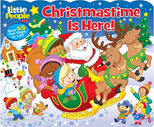 Beispielbild fr Fisher-Price Little People: Christmastime Is Here! (Fisher Price Lift the Flap) zum Verkauf von SecondSale