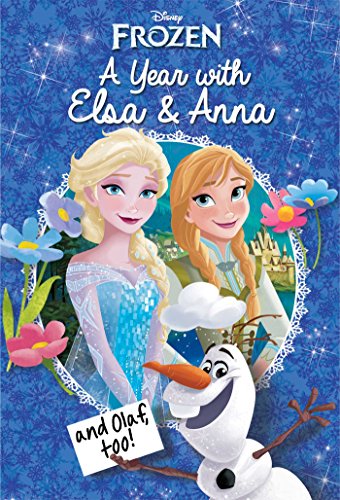 Beispielbild fr Disney Frozen: A Year with Elsa & Anna (and Olaf, Too!) (Replica Journal) zum Verkauf von Orion Tech