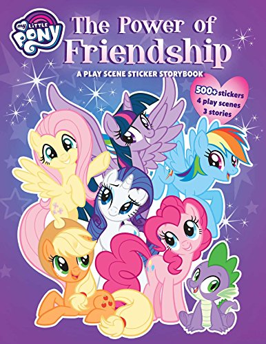 Stock image for My Little Pony: The Power of Friendship: A Play Scene Sticker Storybook (Panorama Sticker Storybook) for sale by HPB-Emerald