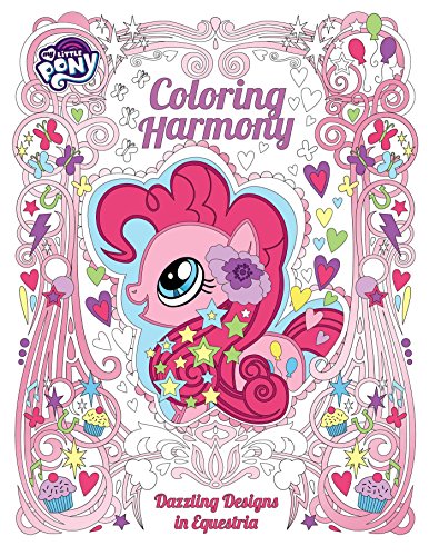 Beispielbild fr My Little Pony: Coloring Harmony: Dazzling Designs in Equestria zum Verkauf von GoldBooks