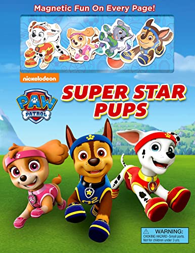 Stock image for Nickelodeon PAW Patrol: Super Star Pups (Magnetic Hardcover) for sale by Gulf Coast Books
