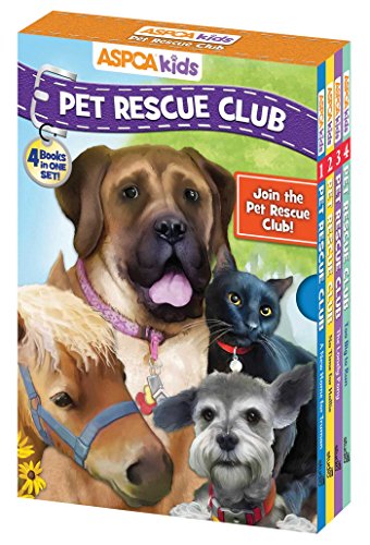 Imagen de archivo de ASPCA Kids: Pet Rescue Club: 4 Book Boxed Set (ASPCA Pet Rescue Club) a la venta por HPB-Movies