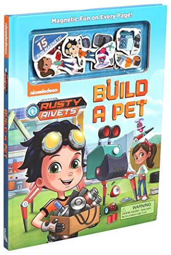 Stock image for Nickelodeon Rusty Rivets: Build a Pet (Magnetic Hardcover) for sale by Gulf Coast Books