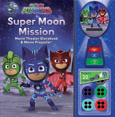 Imagen de archivo de PJ Masks: Super Moon Mission Movie Theater Storybook & Movie Projector a la venta por HPB Inc.