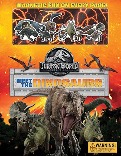 9780794441951: Jurassic World: Fallen Kingdom Magnetic Hardcover: Meet the Dinosaurs