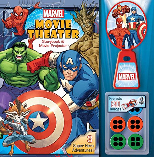 Beispielbild fr Marvel Movie Theater Storybook & Movie Projector zum Verkauf von BooksRun