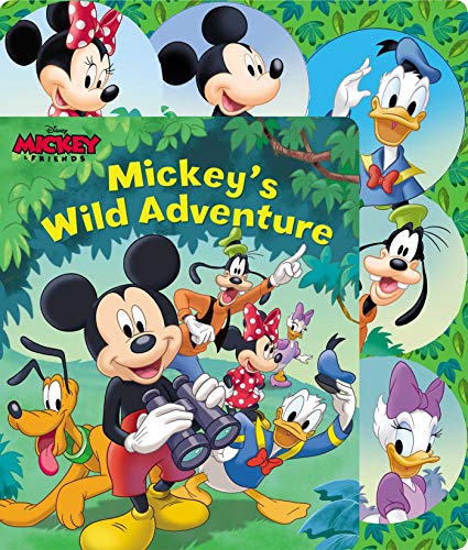 Stock image for Disney Mickey Mouse: Mickey's Wild Adventure (Sliding Tab) for sale by ZBK Books