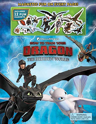 9780794443139: DreamWorks How to Train Your Dragon: The Hidden World Magnetic Fun (Magnetic Hardcover)