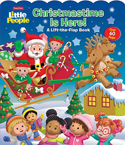 Imagen de archivo de Fisher-Price Little People: Christmastime Is Here! (Lift-the-Flap) a la venta por ZBK Books