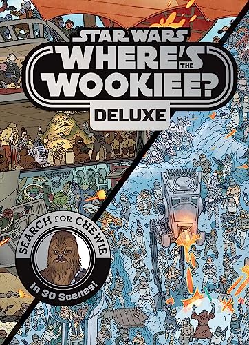 Imagen de archivo de Star Wars: Wheres the Wookiee? Deluxe: Search for Chewie in 30 Scenes! (Star Wars Search and Find) a la venta por Goodwill of Colorado
