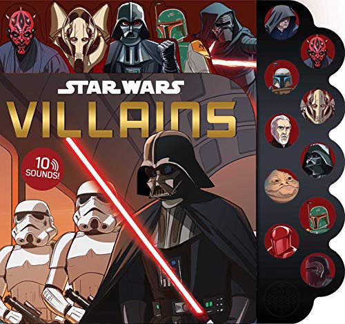 Imagen de archivo de Star Wars: 10-Button Sounds: Villains (10-Button Sound Books) a la venta por BooksRun