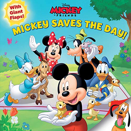 Stock image for Disney Mickey Saves the Day! (8x8 with Flaps) for sale by ZBK Books
