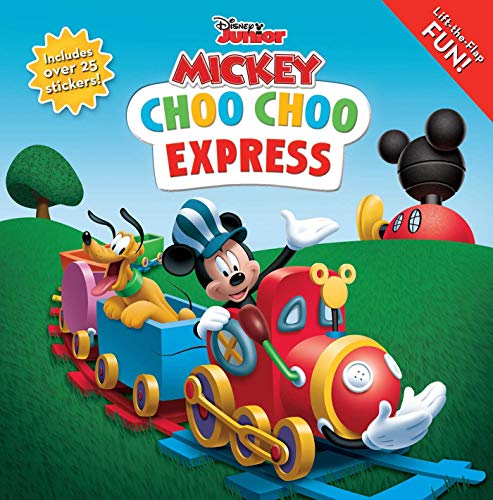 Stock image for Disney Mickey Mouse Clubhouse: Choo Choo Express Lift-the-Flap (8x8 with Flaps) for sale by ZBK Books