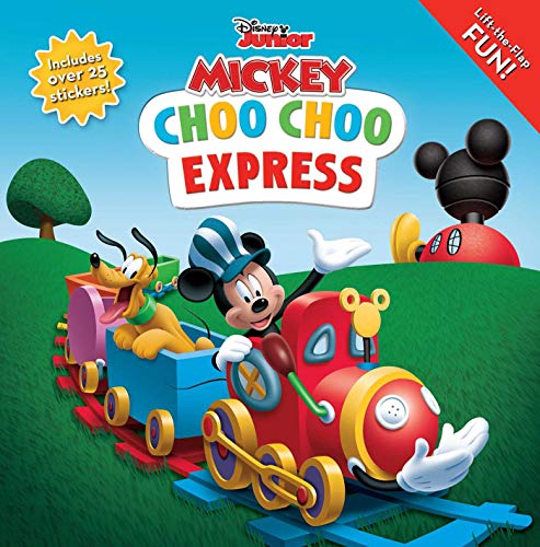 9780794445119: Disney Mickey Mouse Clubhouse: Choo Choo Express Lift-the-Flap (8x8 with Flaps)