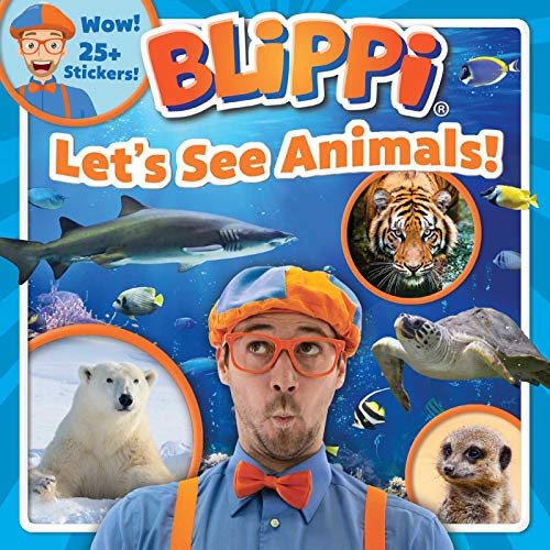 9780794445140: Blippi: Let's See Animals! (8x8)