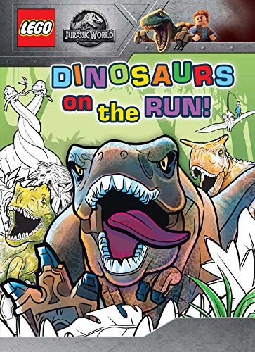 9780794445218: LEGO Jurassic World: Dinosaurs on the Run! (Coloring Book)