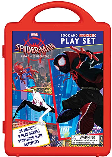 9780794445515: Marvel Spider-Man: Into the Spider-Verse Magnetic Play Set