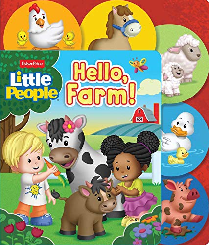 Beispielbild fr Fisher Price Little People: Hello, Farm! (Sliding Tab) zum Verkauf von BooksRun